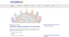 Desktop Screenshot of ecopa.eu